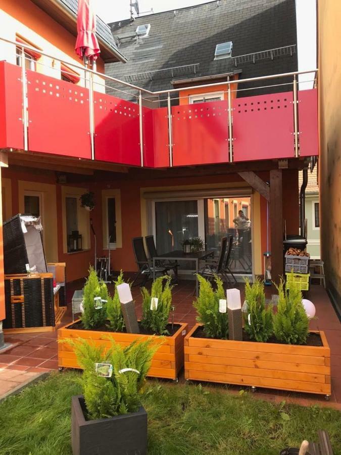 Ferienwohnung Albrecht Strandkorb Bad Schandau Buitenkant foto